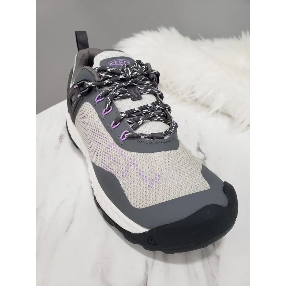 NEW‎ NO BOX SIZE 5 Womens Keen Tennis Shoes Sneakers NXIS EVO WP Steel Grey